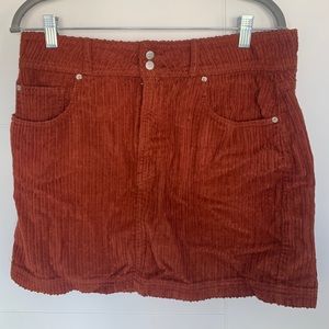 Urban Outfitters Corduroy Mini Skirt